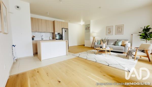 Appartement à vendre 3 pièces 62,77 m² Le Plessis-Robinson