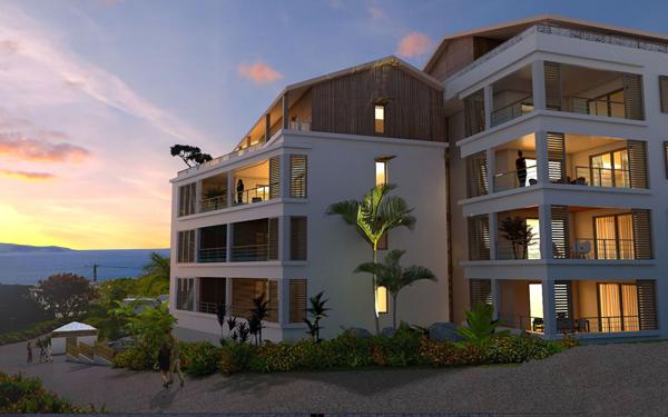 Appartement à vendre    2 pièces •  Fort-de-France