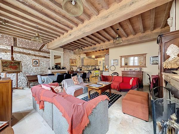 Tournus (71700) TOURNUS – Demeure historique du XVIIe siècle – Charme, élégance et art de vivre bourguignon