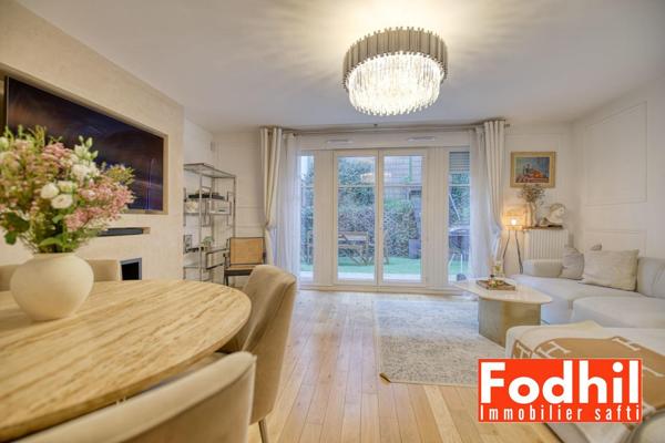 Maison familiale 113 m² avec jardin et parking en résidence sécurisée – Châtenay-Malabry