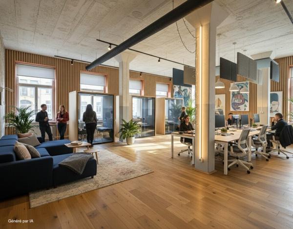BUREAUX à VENDRE de 1605.59 m²