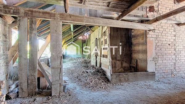 Moirans, Ancien atelier à rénover sur terrain de 1100m²