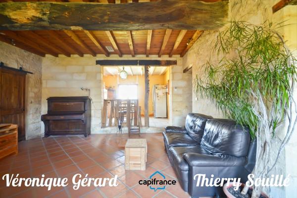 Maison en pierre de 114 M² partagée entre Histoire et Modernité