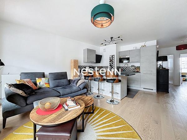 ISSY LES MOULINEAUX - Appartement traversant 4 pièces de 85,51m² avec terrasses dans un immeuble récent