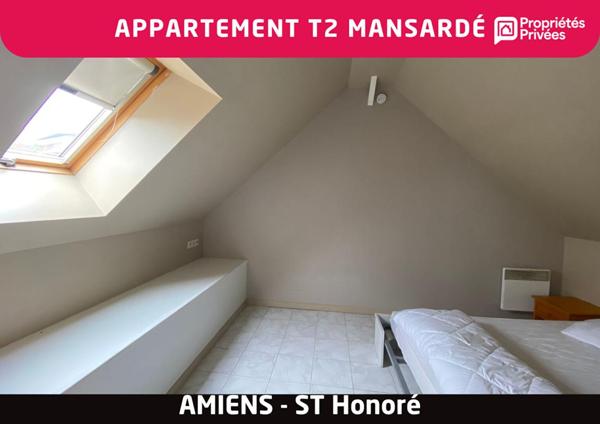 Appartement  T2  mansardé - Amiens Quartier St Honoré-Jeanne d'Arc - Vente Interactive