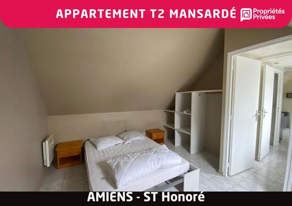 Appartement  T2  mansardé - Amiens Quartier St Honoré-Jeanne d'Arc - Vente Interactive