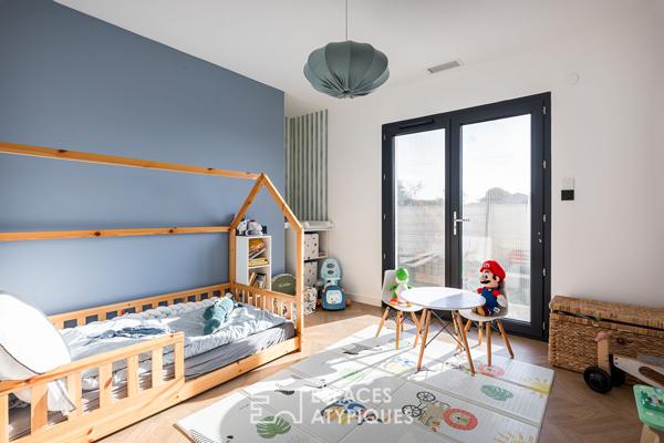 Maison contemporaine de plain-pied avec piscine à Buzet-sur-Tarn