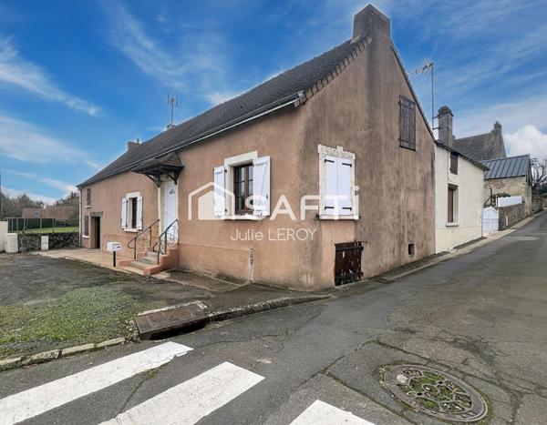 Maison de bourg, située à Joué-en -Charnie, 76 m²