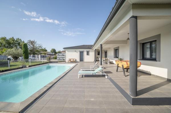 Montauban (82000) EXCLUSIVITÉ, COUP DE CŒUR, MAISON RÉCENTE T7 AVEC GARAGES ET PISCINE