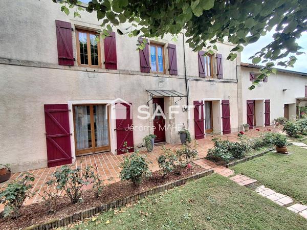 Longère 4 chambres avec jardin et dépendances!
