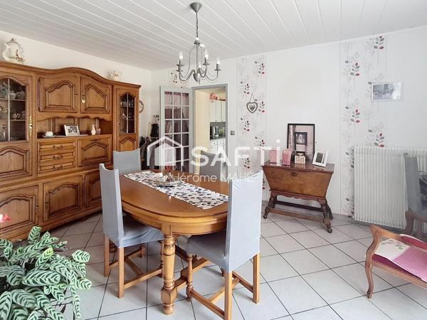 Longère 4 chambres avec jardin et dépendances!