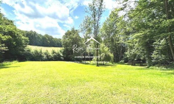 Dans son écrin de verdure, belle maison contemporaine