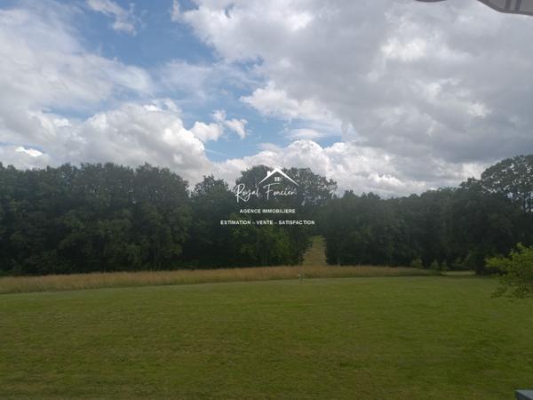 Dans son écrin de verdure, belle maison contemporaine