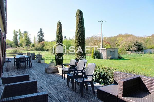 Maison de 170 m² sur un terrain de 1800m²