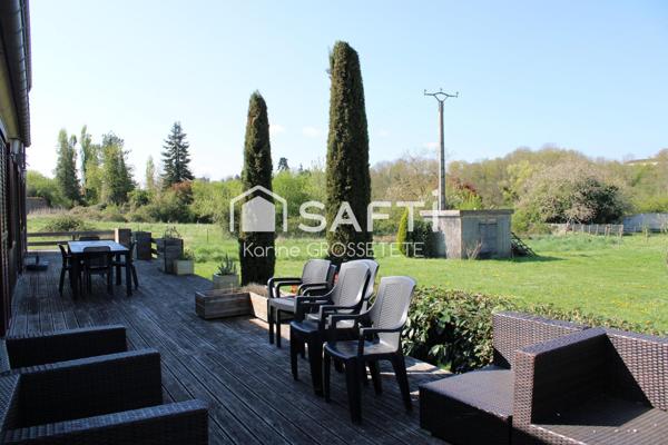 Maison de 170 m² sur un terrain de 1800m²