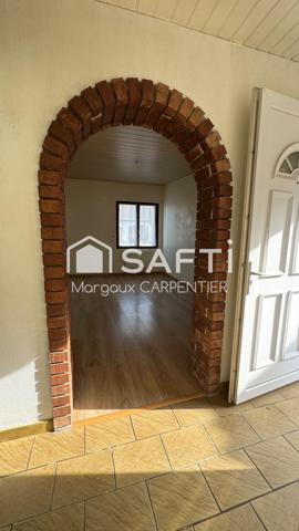 Maison à rénover avec grand jardin arboré & dégagé