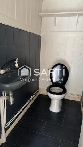 Maison à rénover avec grand jardin arboré & dégagé