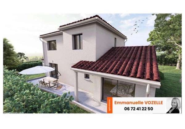 Terrain à vendre de 642m² à Pont-du-Château avec projet de construction