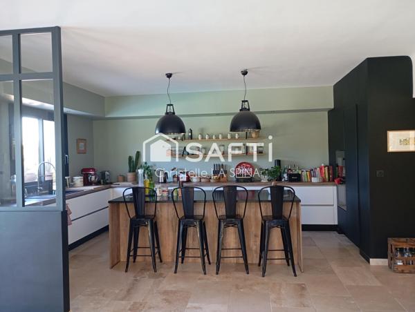 Mas de caractère avec gîtes, vue panoramique et piscine