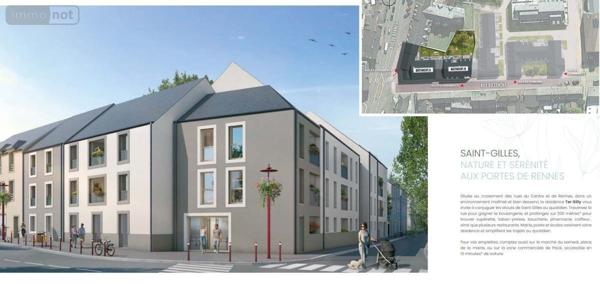 Appartement à vendre à Saint-Gilles en Ille-et-Vilaine (35590), ref : 35056-1457