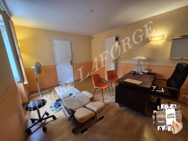 Maison à vendre 7 pièces LE BLANC (36) en centre ville, 50 min de Chateauroux et de Chatellerault,35min de Chauvigny