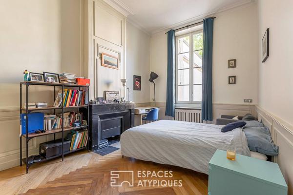 Haussmannien rénové avec balcon quartier Ainay