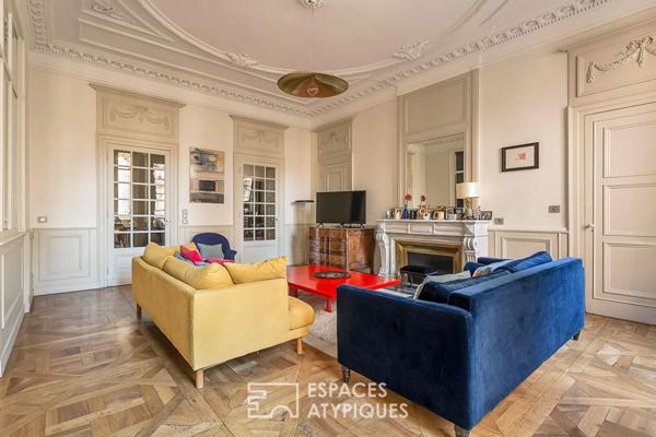 Haussmannien rénové avec balcon quartier Ainay