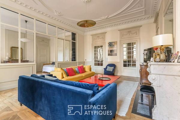 Haussmannien rénové avec balcon quartier Ainay