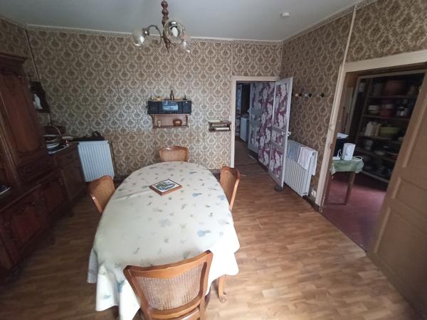 Maison de bourg avec joli terrain