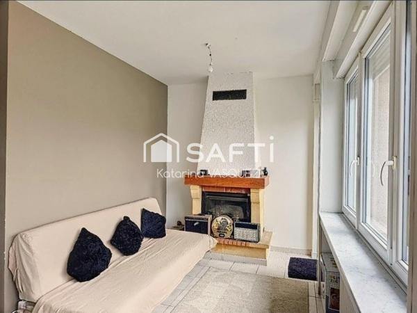 A vendre appartement T3 à Richemont avec balcon
