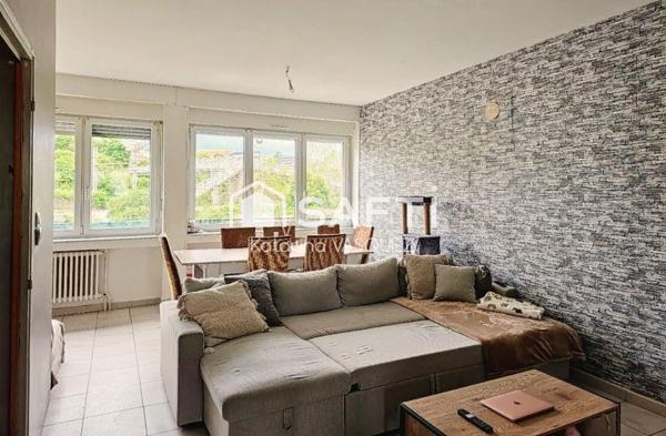 A vendre appartement T3 à Richemont avec balcon
