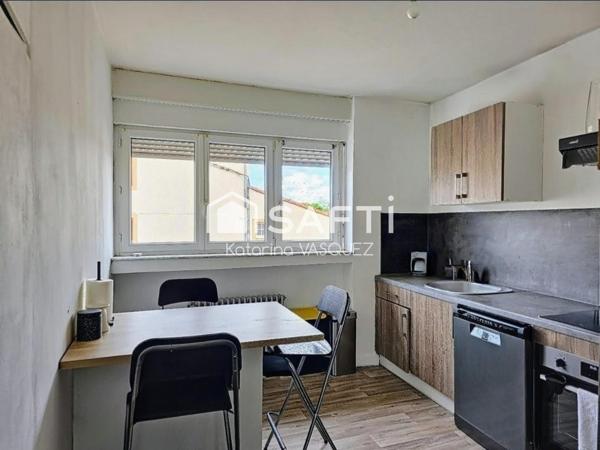 A vendre appartement T3 à Richemont avec balcon
