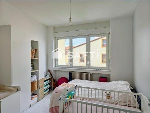 A vendre appartement T3 à Richemont avec balcon