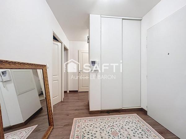 Appartement 3 pièces 64,60 m² – Maxéville – Balcon – Parking – Résidence récente