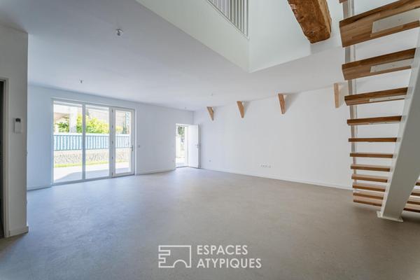 Remise style loft aux portes de Narbonne