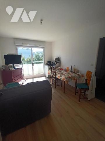 NANTES Beaulieu T1 bis avec balcon et gge fermé (locataire en place)