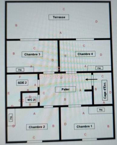 Maison à vendre 6 pièces de 114 m²