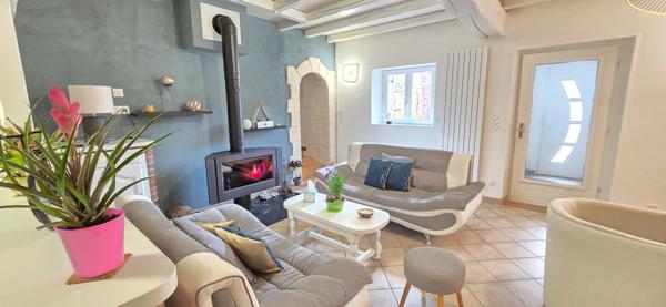 PROCHE CHARTRES VALLÉE DE L'EURE, Belle Fermette rénovée de 130 m² env. sur 370m² de terrain