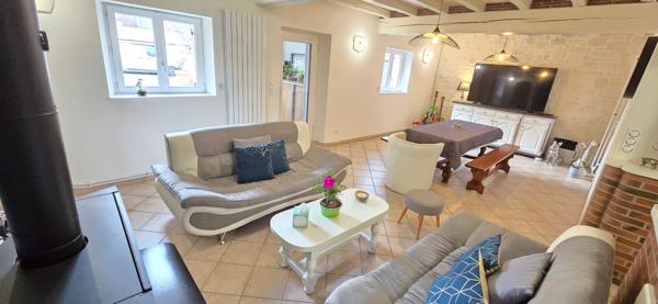 PROCHE CHARTRES VALLÉE DE L'EURE, Belle Fermette rénovée de 130 m² env. sur 370m² de terrain