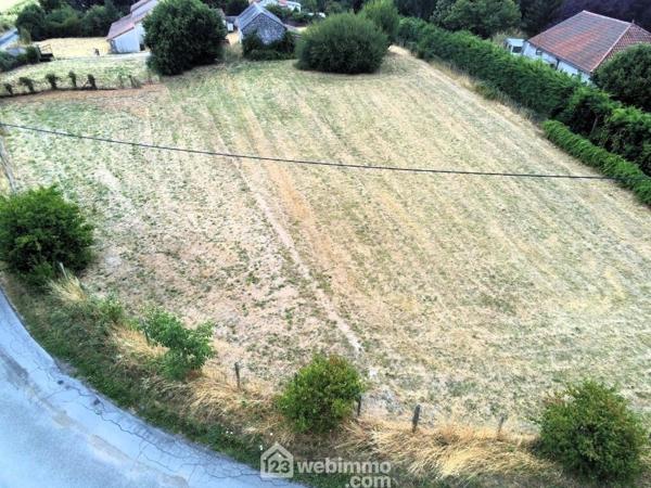 Terrain à bâtir 1875 m² à Leigné-sur-Usseau 86230