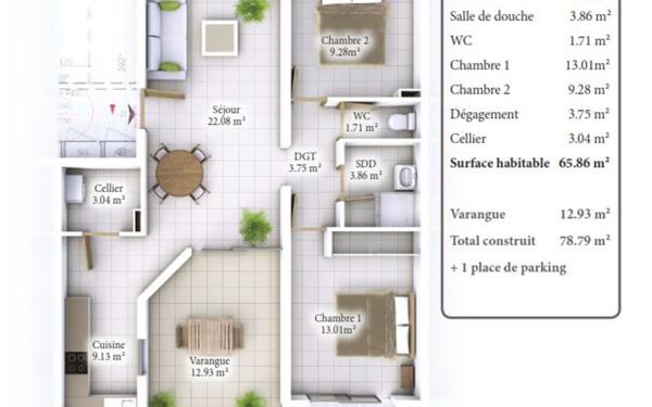 Appartement à vendre