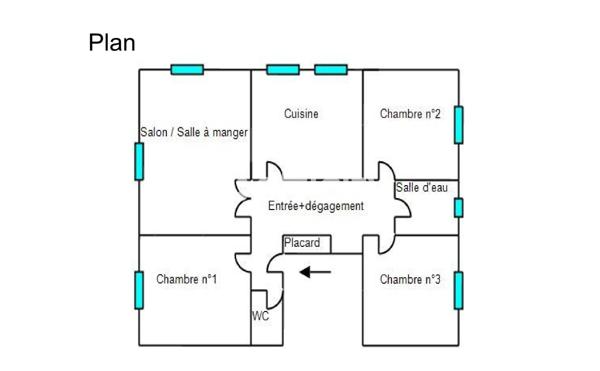 Appartement
         4 pièces
        - 75 m² Exclusivité 159 000 € *