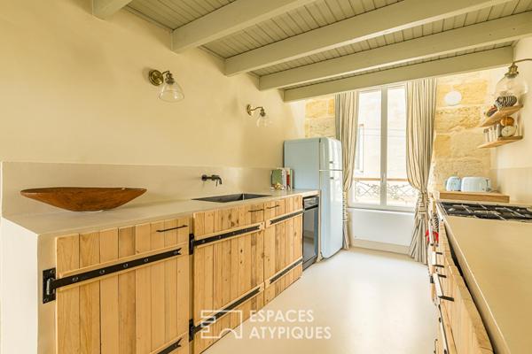 Maison loft minimaliste avec rooftop