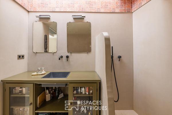 Maison loft minimaliste avec rooftop