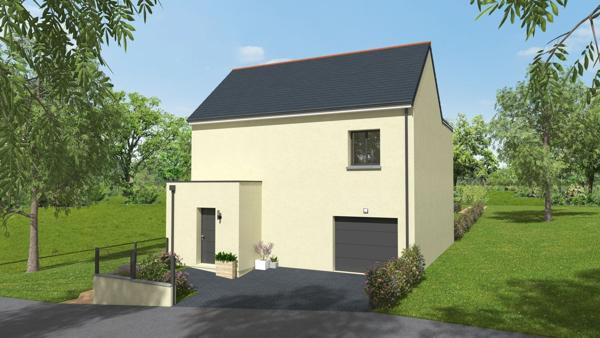 Terrain + Maison à vendre 5 pièces - 114 m²
