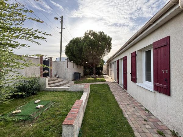 Grande maison de plain pied 4 chambres avec jardin