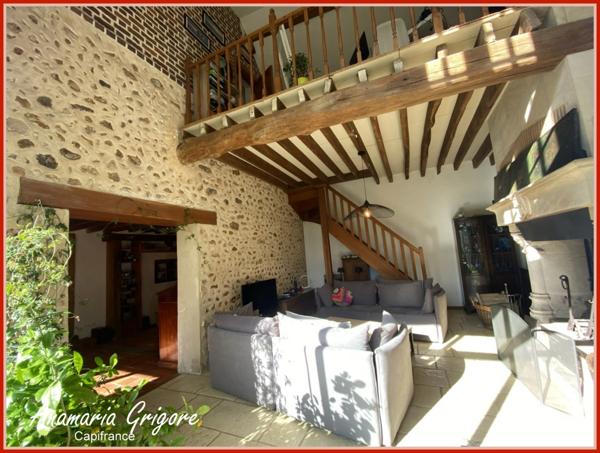 Dpt Eure et Loir (28), à vendre LE THIEULIN Parc Naturel du Perche demeure P10 de 240 m² - Terrain de 2 300 m²