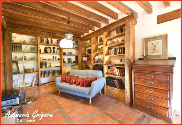 Dpt Eure et Loir (28), à vendre LE THIEULIN Parc Naturel du Perche demeure P10 de 240 m² - Terrain de 2 300 m²