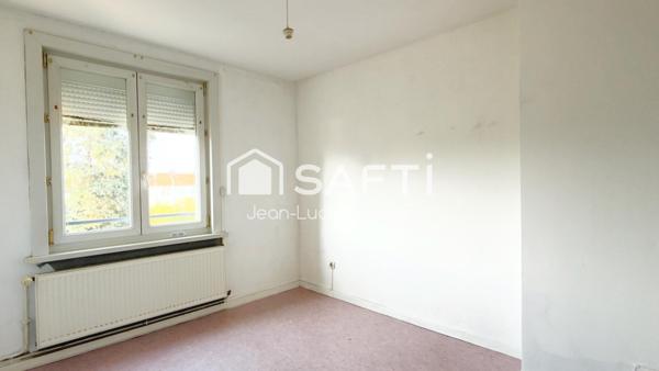 Maison 3 pièces avec grand jardin