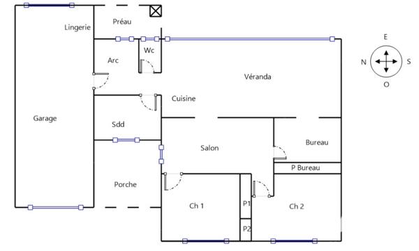 Maison à vendre 4 pièces 90 m² Champtoceaux